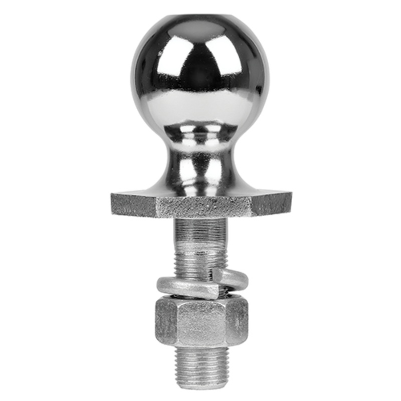 REESE Towpower Interlock Trailer Hitch Ball, 1-7/8 in. Diameter, 2,000 lbs. Capacity, Chrome