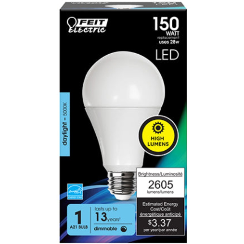 A21 5000K LIGHT BULB