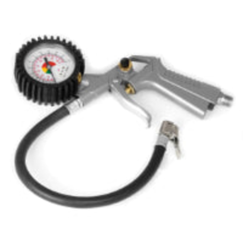 Performance Tool Tire Inflator w/Dial Gauge