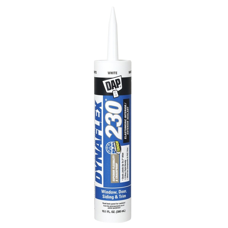 DAP Dynaflex 230 Sealant|10.1 oz|10.1 Oz.|White|Gray|Dark Bronze|Clear|Almond