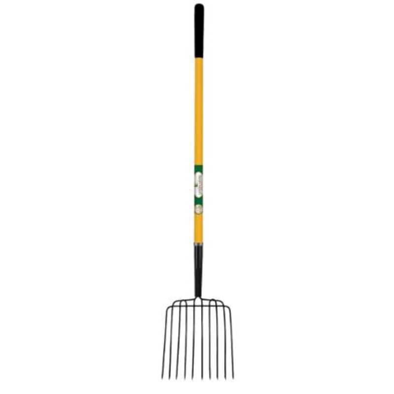 Landscapers Select Fork 10 Tine Fiberglass Handle