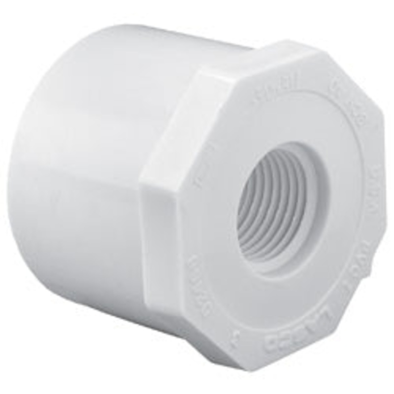 Lasco Fittings PVC Reducing Bushing Spigot By FIP (1 x )