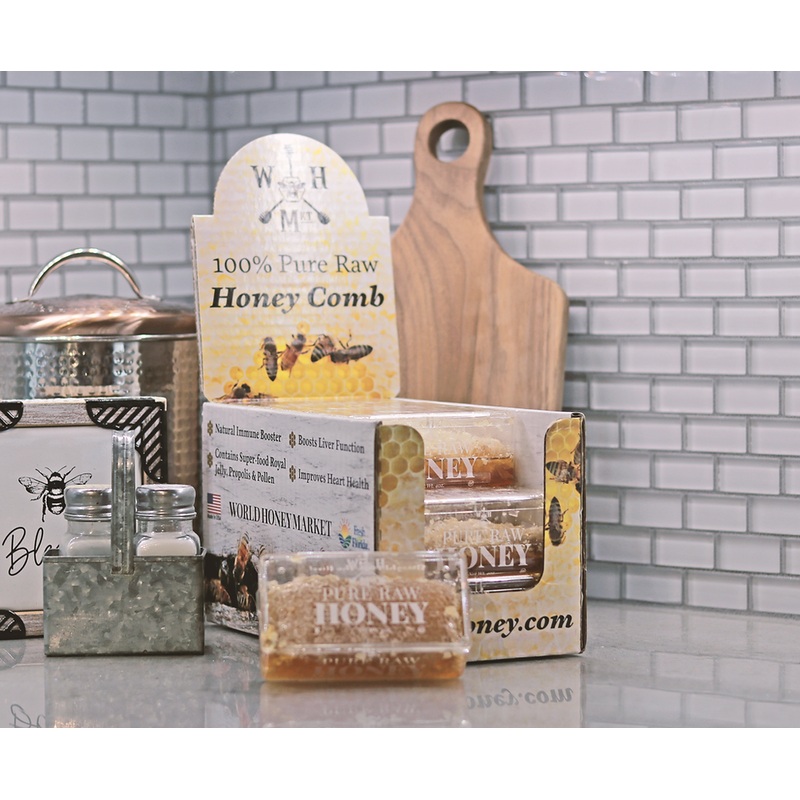 World Honey Market Honey Comb Clamshell