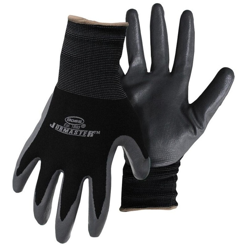 Boss Men’s Jobmaster Nylon W/Nitrile Coated Palm Glove