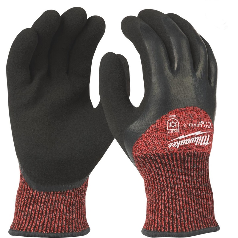Milwaukee Men’s L Latex Coated Cut Level 3 Insulated Work Glove