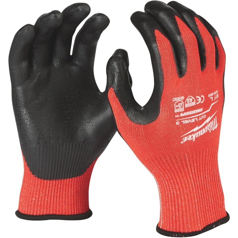 Milwaukee Men’s Large Nitrile Coated Cut Level 3 Work Glove