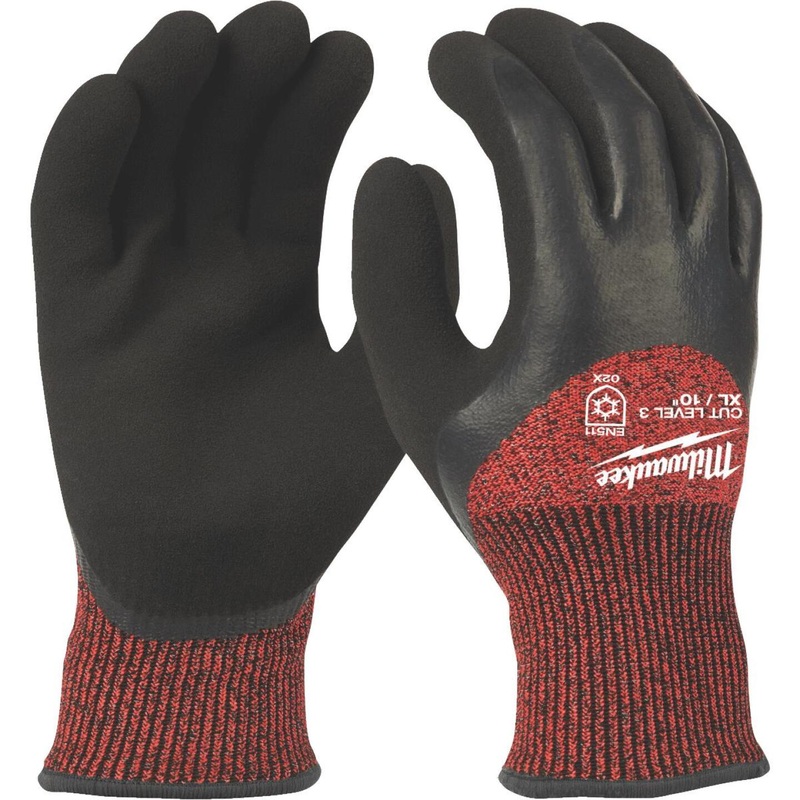 Milwaukee Men’s XL Latex Coated Cut Level 3 Insulated Work Glove
