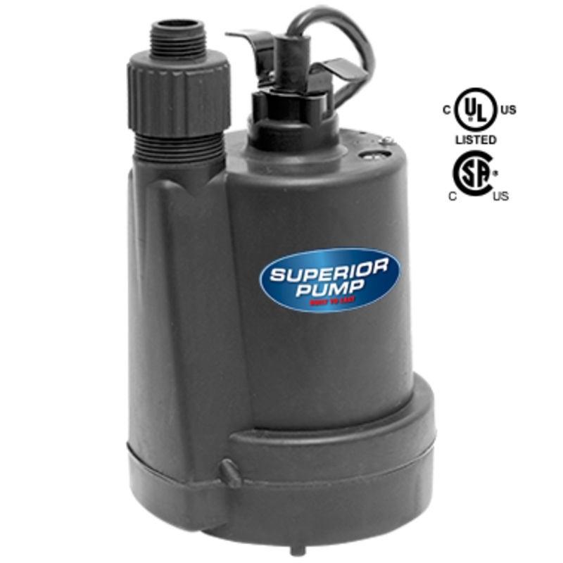 Superior Pump 1/4 HP Utility