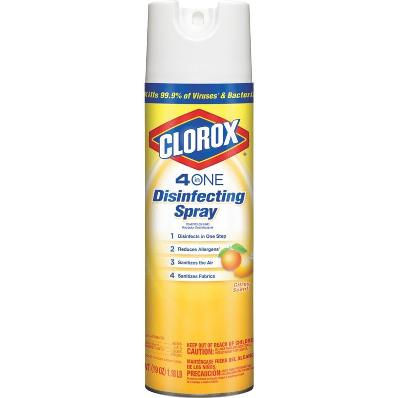Clorox 19 Oz. 4-In-1 Citrus Disinfecting Spray