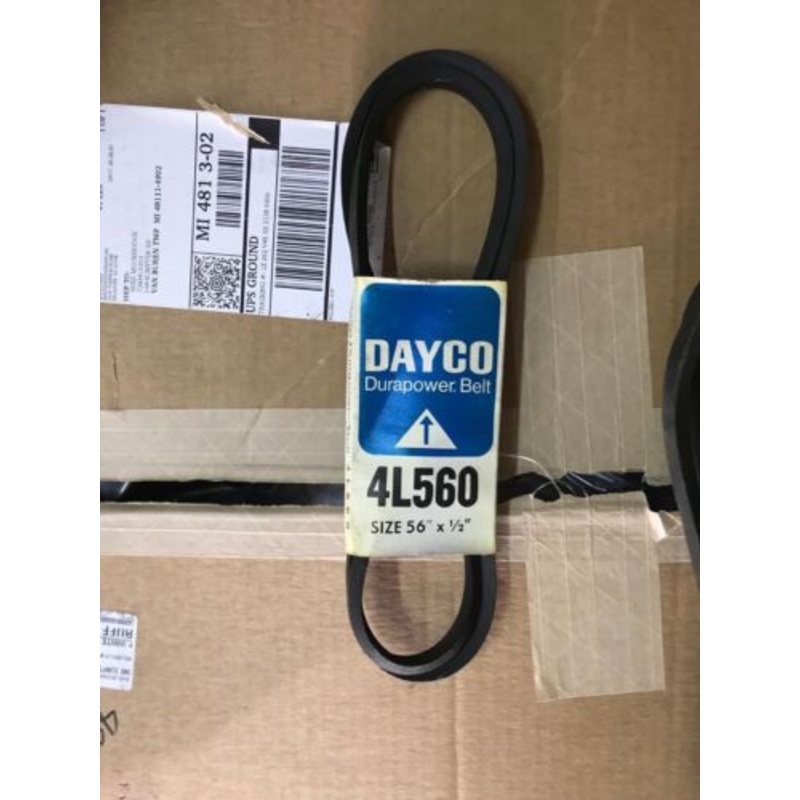 Dayco FHP Utility V-Belt 1/2 x 56