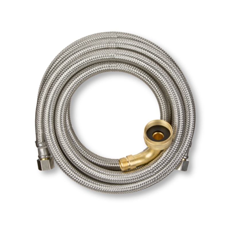 Plumb Pak Washing Machine Supply Hose, 3/4 In Fht X 3/4 In Fht X 72 In