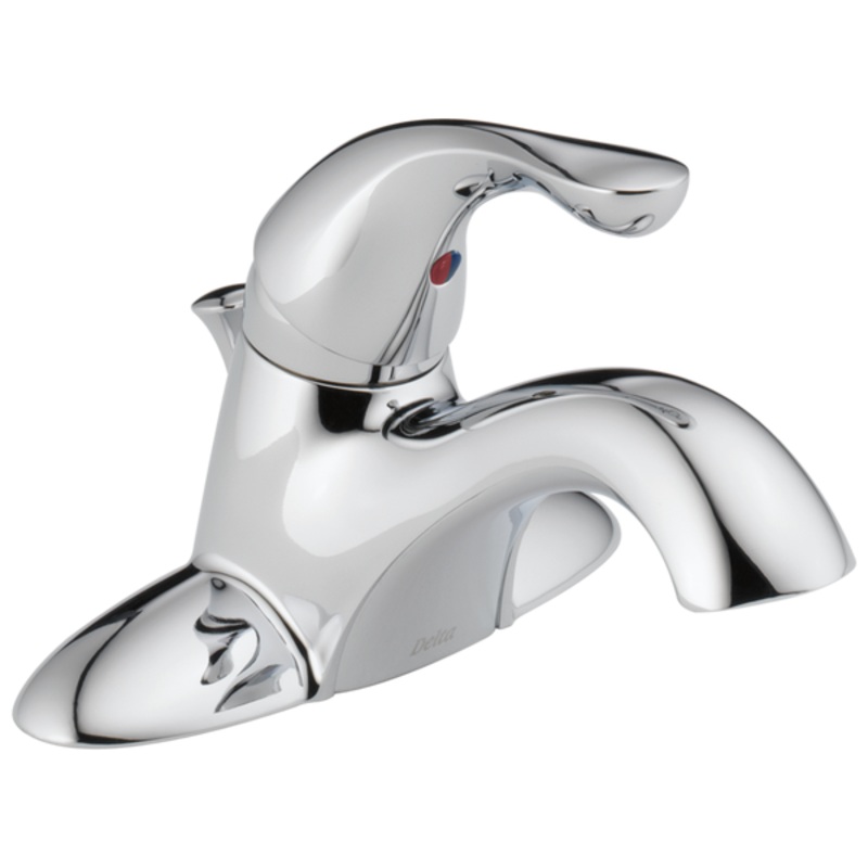 Delta Classic Single Handle Centerset Lavatory Faucet, Chrome 4
