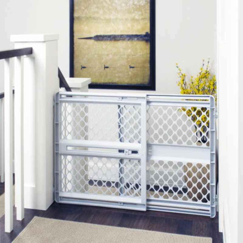 Toddleroo by North States Supergate Classic Light Gray
