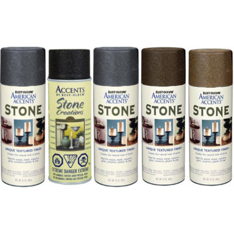 12 0Z. BLK. GRANITE STN CREAT/SPRAY