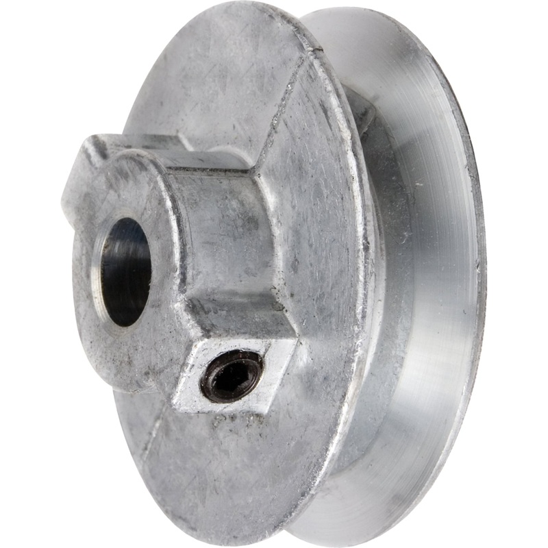Chicago Die Casting 4-1/2 In. x 1/2 In. Single Groove Pulley