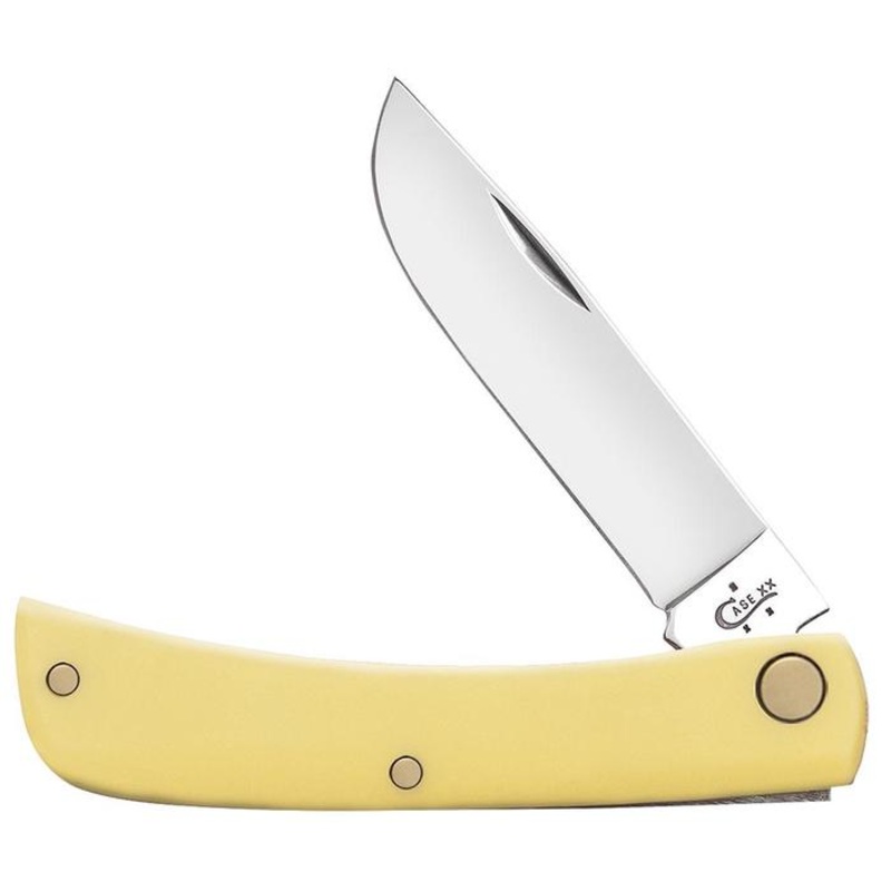 Case Yellow Synthetic Chrome Vanadium Sod Buster Jr