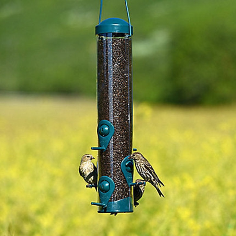 Perky-Pet Wild Bird and Finch Feeder – 1.8 lb Seed Capacity