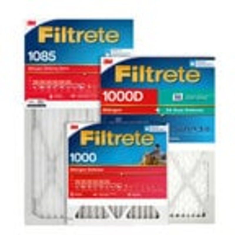 Filtrete MPR 1000 – 1085 Allergen / Dust Defense Air Filters  25 X 25