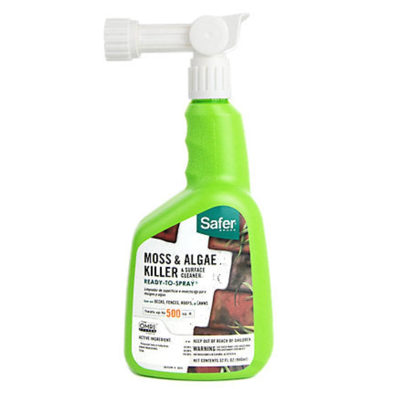 SAFER BRAND MOSS & ALGAE KILLER & SURFACE CLEANER CONCENTRATE