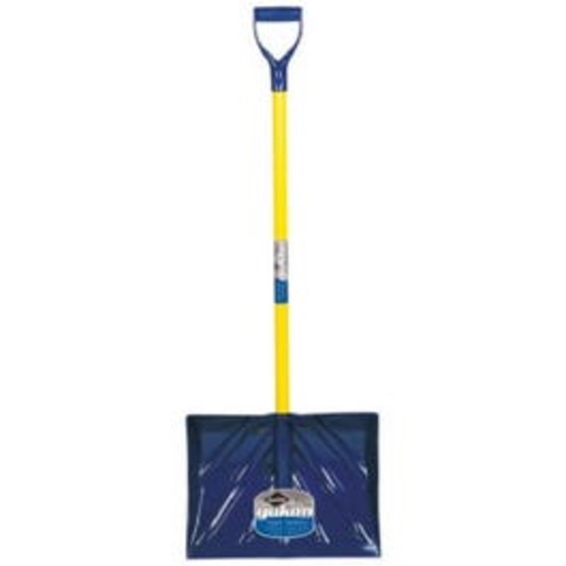 18-In. Snow Shovel With Fiberglass D-Handle