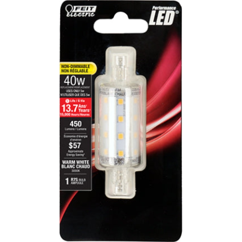 40W EQ CL T3 LED BULB