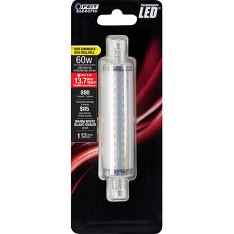 60W EQ CL T3 LED BULB