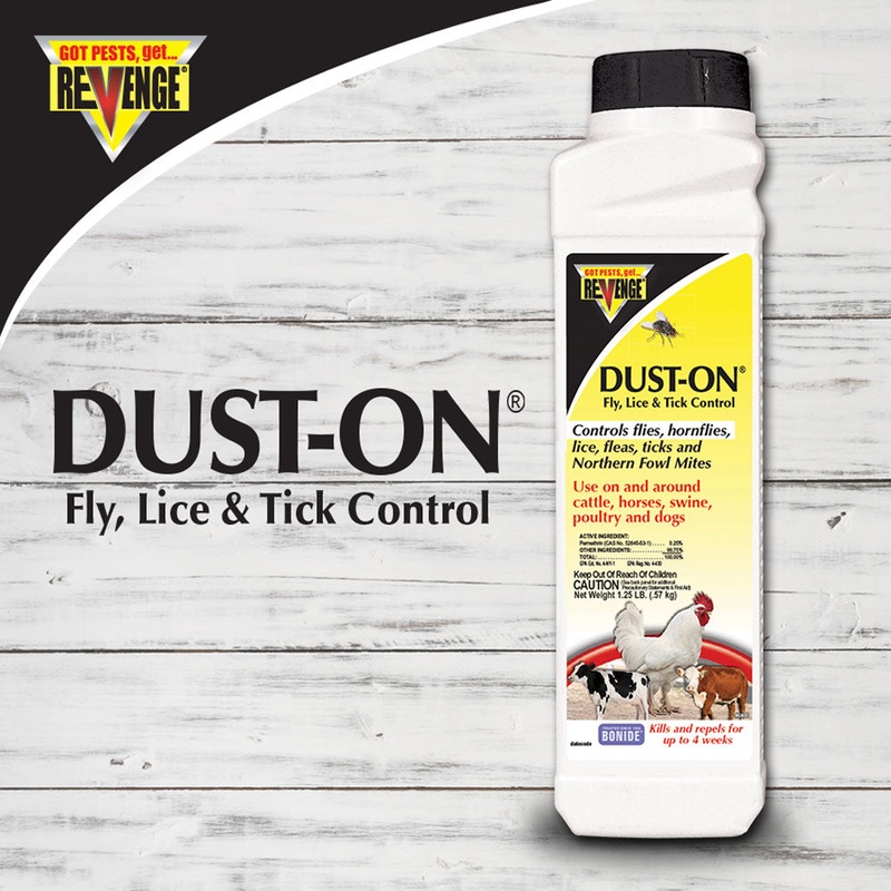Bonide REVENGE Dust On Fly & Lice Control Dust