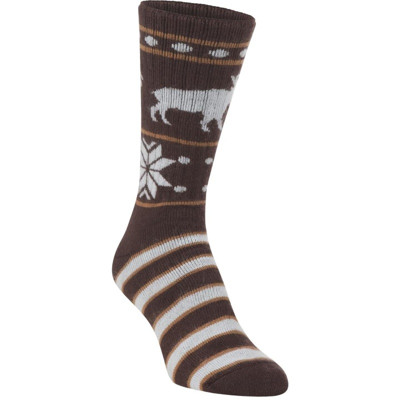 Hiwassee Trading Company Women’s Medium Moosin Up Novelty Crew Sock