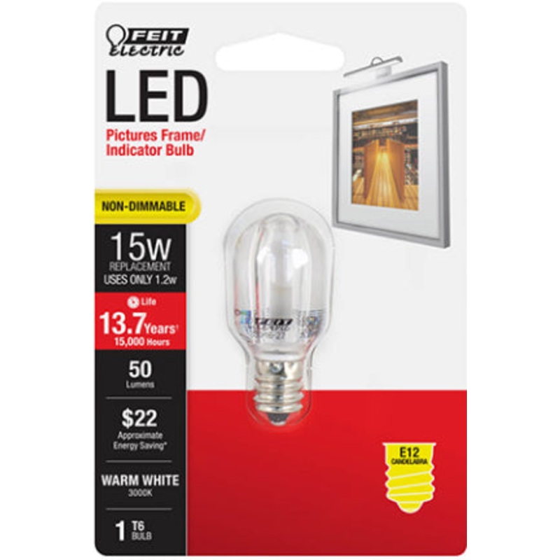 T6 CL APP BULB CAND BASE