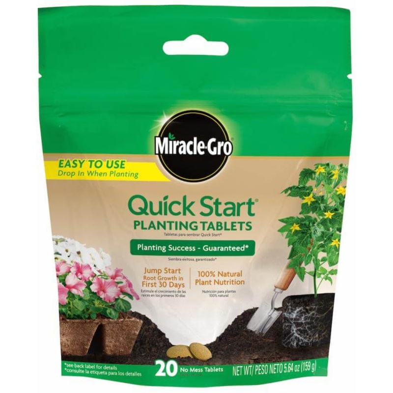 Miracle-Gro Quick Start Planting Tablets
