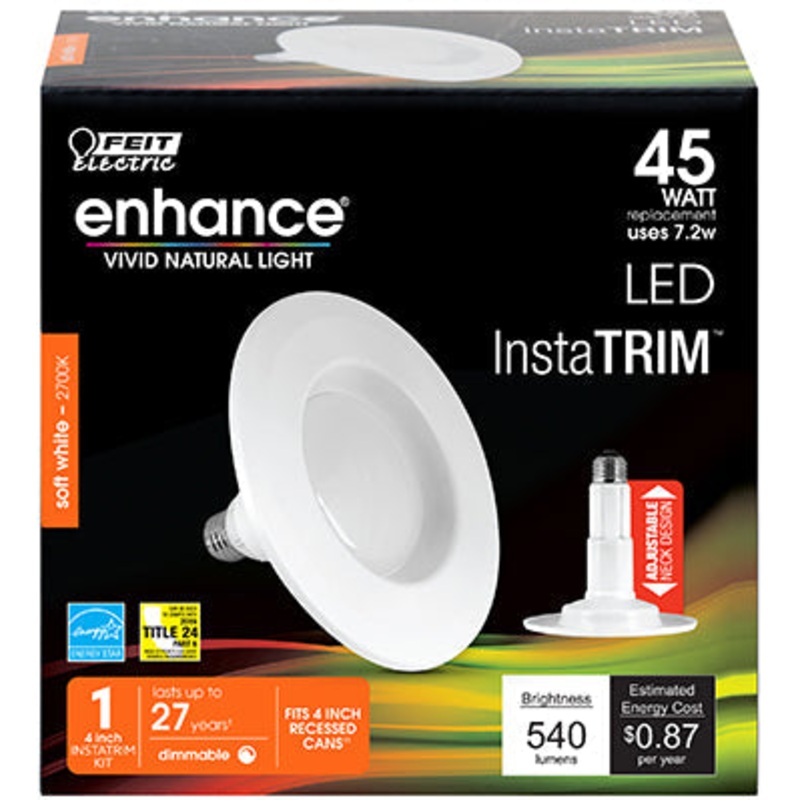 RECESSED DOWNLIGHT DIMMABLE 4 IN