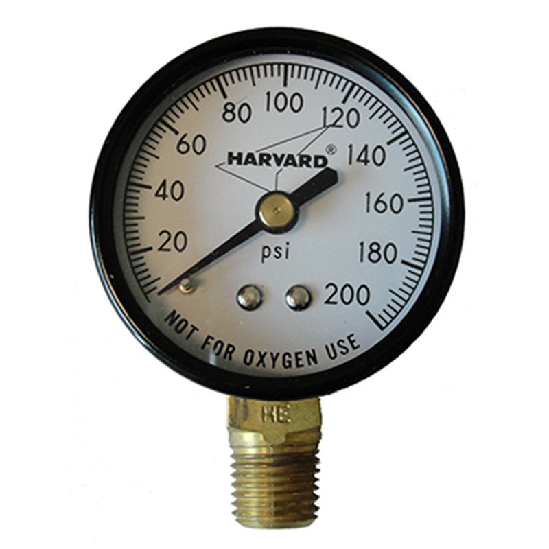 American Granby Pressure Gauge Steel 0- 200# NL
