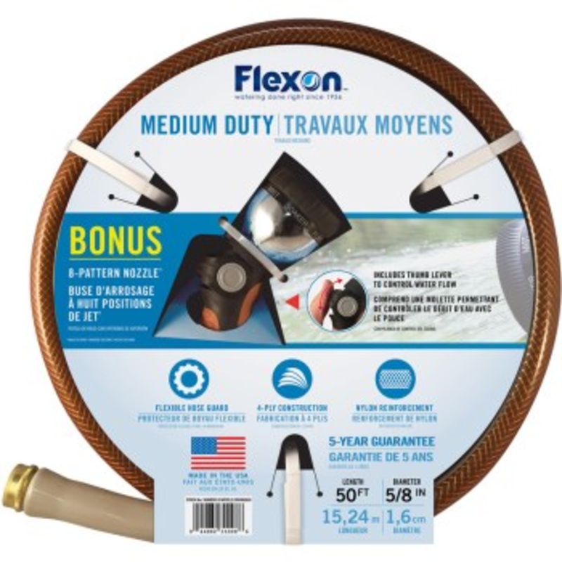 Flexon Industries CRVHN5850 5/8×50 Md Hose