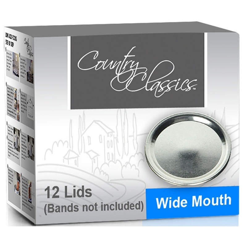 Gossi Country Classics Wide Mouth Canning Lids