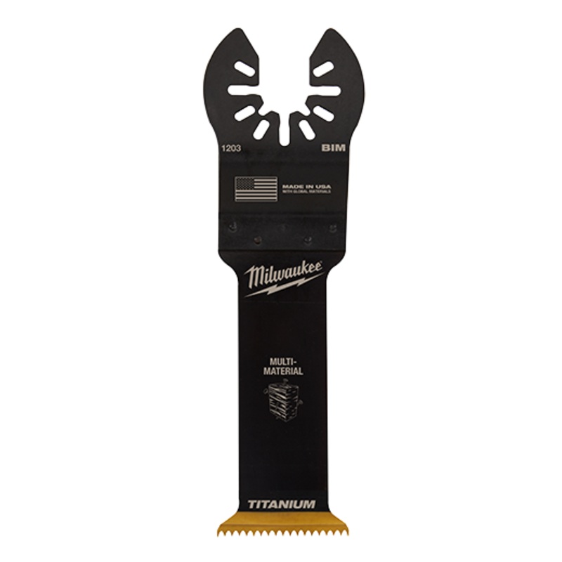 Milwaukee Open-Lok1 1/4 Titanium Enhanced Bi-Metal Multi-Material Blade 1pk
