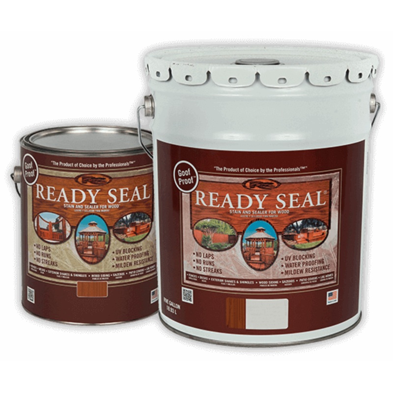 Ready Seal Wood Stain and Sealer 1 Gallon, Natural Light Oak