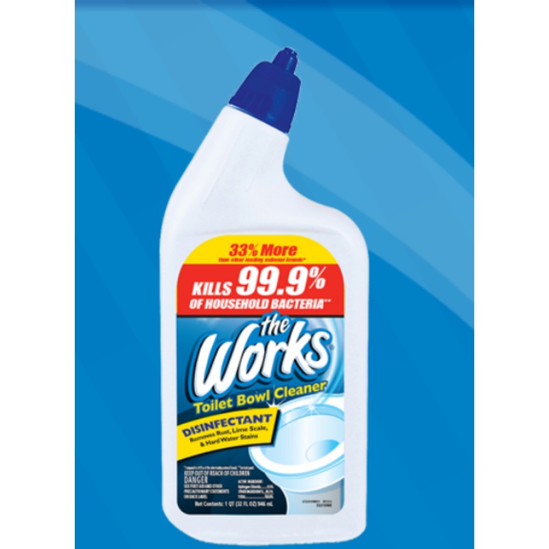 KIK Consumer The Works Toilet Bowl Cleaner