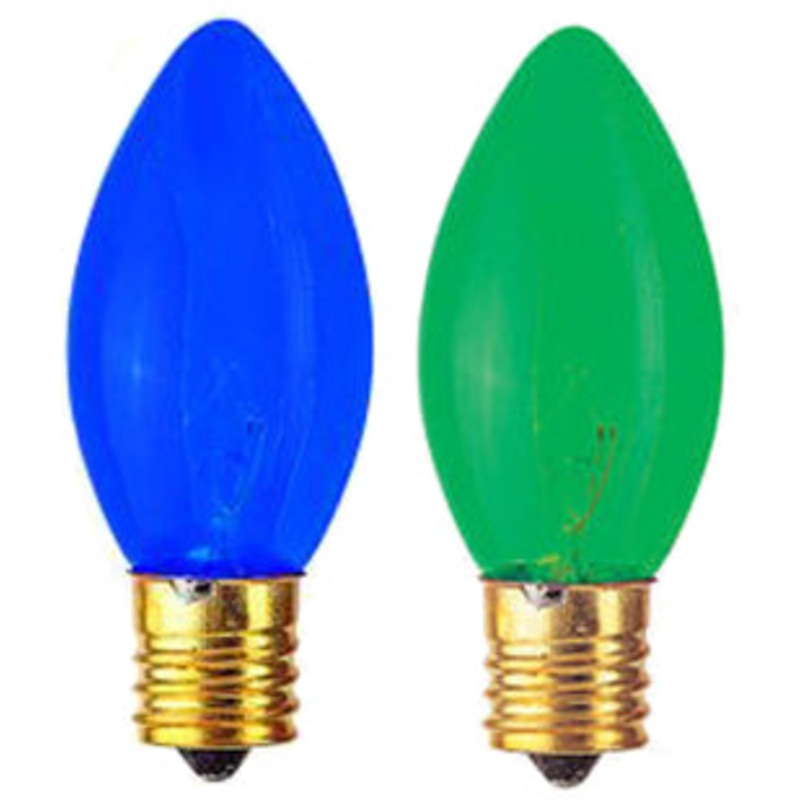 4PK C9 REPLACEMENT BULBS  WHITE