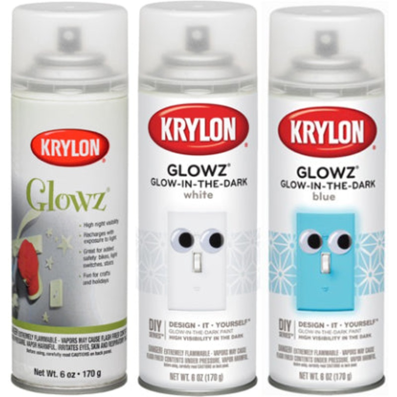 SPRAY PAINT 6 OZ WT GLOWZ