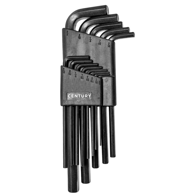Century Drill And Tool 13 Piece Long Arm Sae Hex Key Set