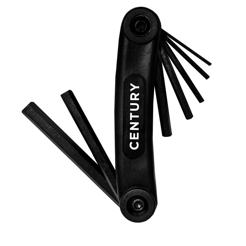 Century Drill And Tool 7 Piece Metric Folding Hex Key Wrench Set