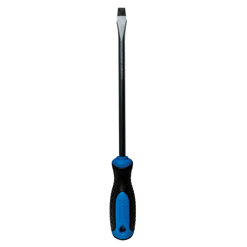 Century Drill And Tool Screwdriver Bit Slotted 3/8 Tip 8 Length