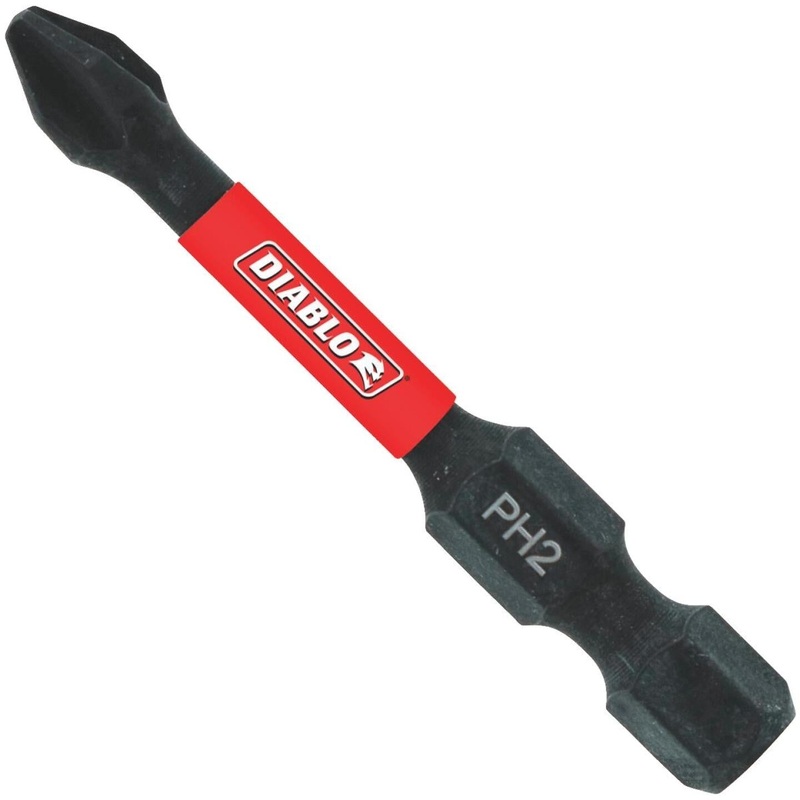 Diablo #2 Phillips 2 In. Power Impact Screwdriver Bit (15-Pack)