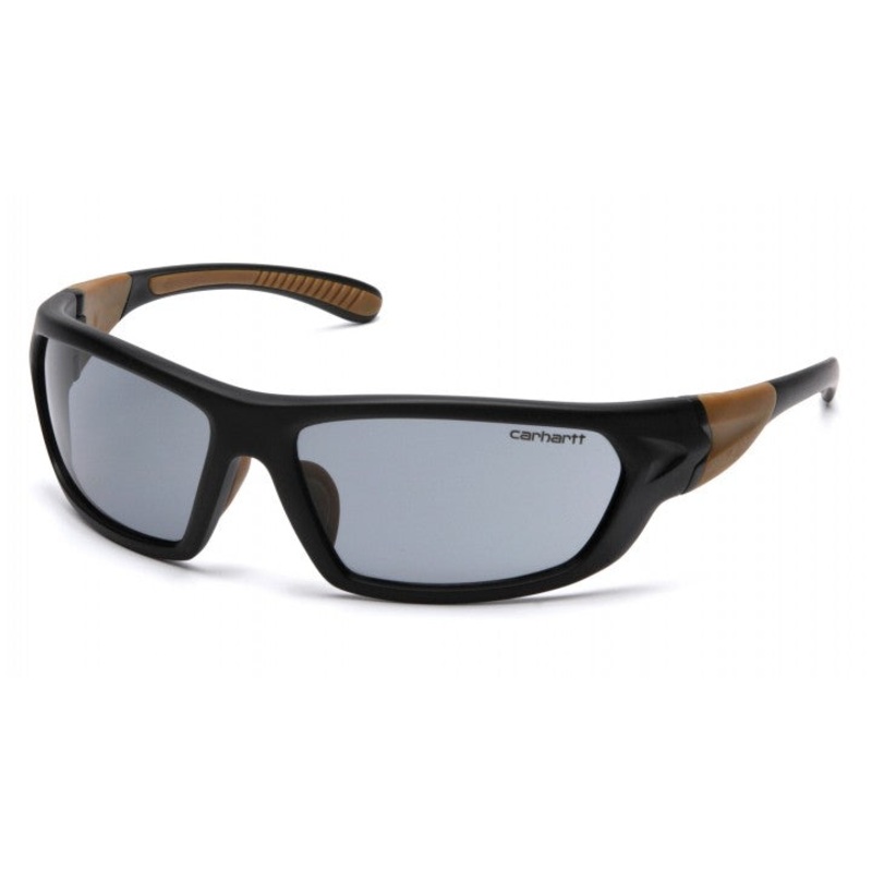 Pyramex Carhartt Carbondale Gray Lens with Black/Tan Frame