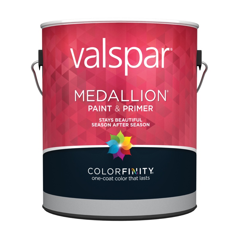 Valspar Medallion Exterior Paint & Primer 1 Quart Flat Tint Base