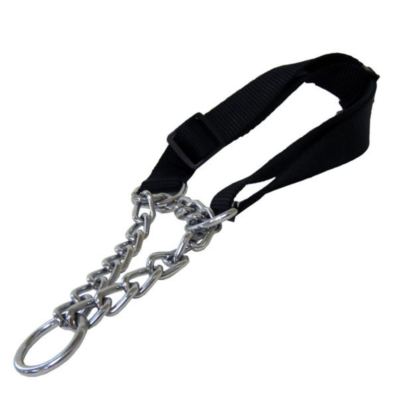 Boss Petedge Digger’s 1in Black Adjustable Martingale