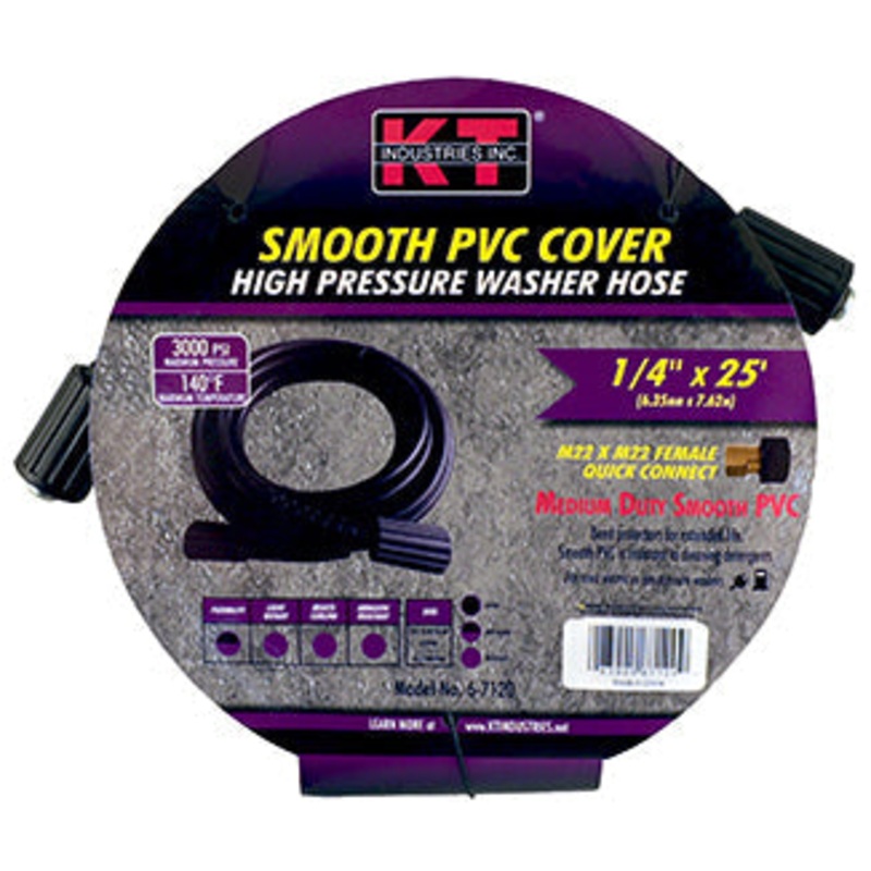 K-T Industries 1/4 X 25′ High Pressure Hose