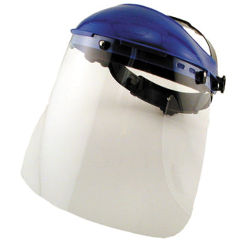 K-T Industries Clear Face Shield Ratchet Style