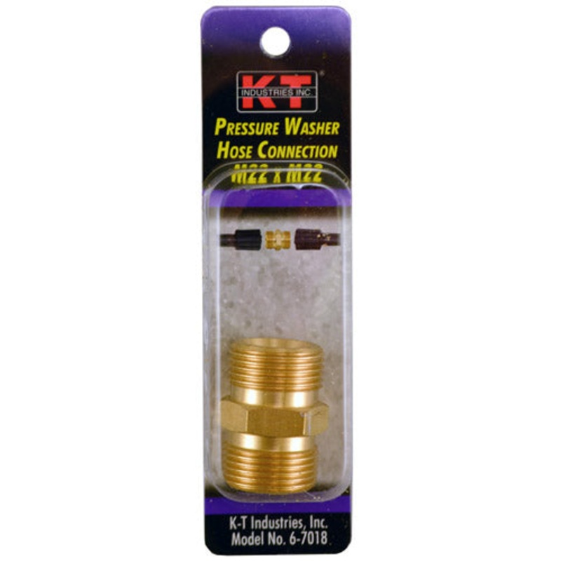 K-T Industries M22 Male X M22 Male 14 Mm Adaptor