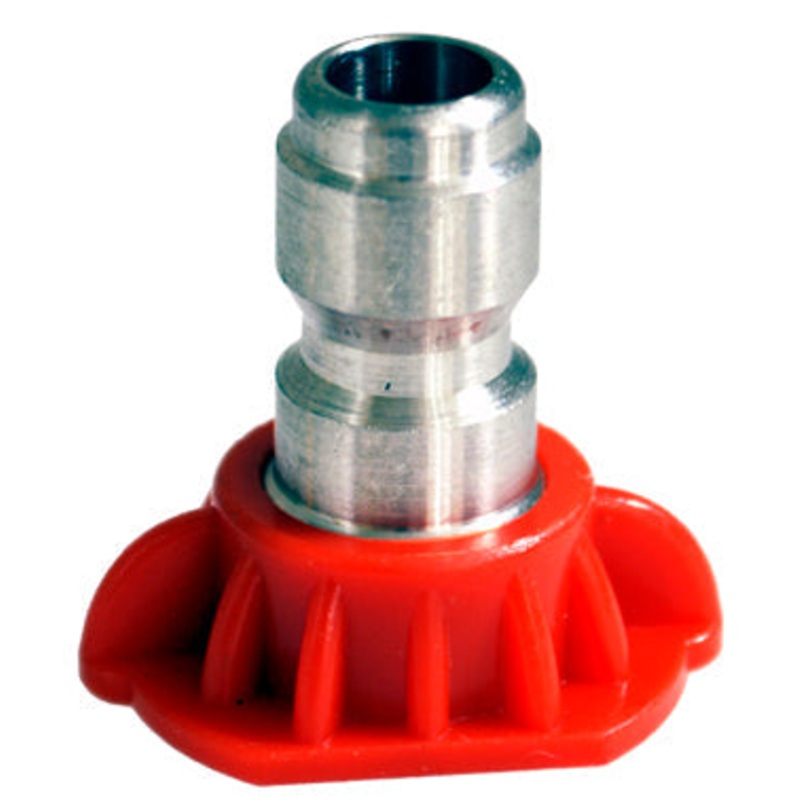 K-T Industries Red Blasting Nozzle, 0 X 4.5mm